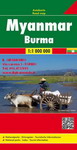 Myanmar Burma road map